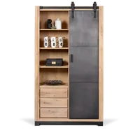 Opbergkast (schuifdeur) Indiana - Nature White - thumbnail