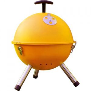 Barbecue tafelmodel kogel geel