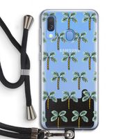 Paradise: Samsung Galaxy A40 Transparant Hoesje met koord