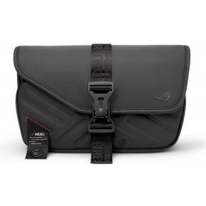 ASUS BC3004 ROG SLASH SLING BAG 4.0 PU leer, Polyester Zwart