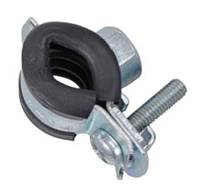 Kirchhoff Buisklem, 74 - 80 mm, geluiddicht, voor 2 1/2", met M8 draadbus - 973553017