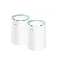 Cudy M1300 2-PACK mesh-wifi-systeem Dual-band (2.4 GHz / 5 GHz) Wi-Fi 5 (802.11ac) Wit 1 Intern