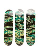 Maharishi lot de six planches de skateboard The Last Supper - Marron - thumbnail