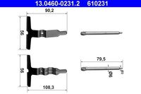 Accessoireset, schijfremblok 13046002312