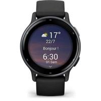 Verbonden GPS-horloge - GARMIN - Vivoactive 5 - WiFi - 30,4 mm (1,2) - Grijs met zwarte band