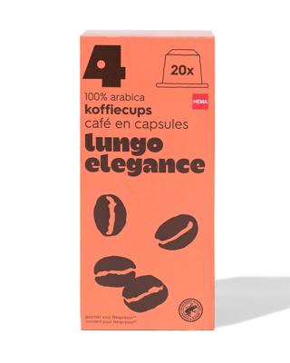 HEMA Koffiecups lungo elegance - 20 stuks