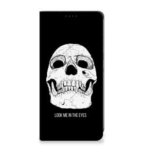 Mobiel BookCase Samsung Galaxy A05s Skull Eyes