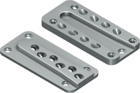 GB Sherpa M blinde houtverbinding 130x60x14 80x160 aluminium | 10 stuks - GB091238810010 GB Sherpa M blinde houtverbinding 130x60x14 80x160 aluminium | 10 stuks - GB091238810010