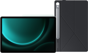 Samsung Galaxy Tab S9 FE 128GB Wifi Groen + Book Case Zwart