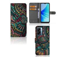 OPPO A77 5G | A57 5G | Telefoon Hoesje | Aztec