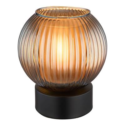 Globo TafellampZumba smoke glas Ø 15cm - 15638TP