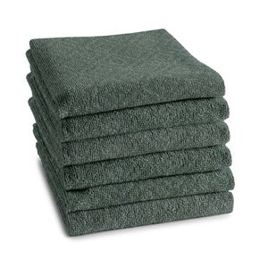 DDDDD Akira - Keukendoek - 50x55 cm - Groen - 6 stuks