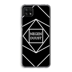 Negenduust geometrisch: Samsung Galaxy A22 5G Transparant Hoesje