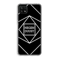 Negenduust geometrisch: Samsung Galaxy A22 5G Transparant Hoesje