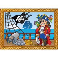 Piraten poster boot   -