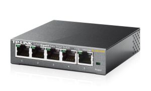 TP-LINK TL-SG105E L2 Gigabit Ethernet (10/100/1000) Zwart