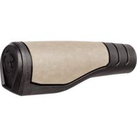 Herrmans handvatten Primo 130/90 x 22 mm elastomeer zwart/crème - thumbnail