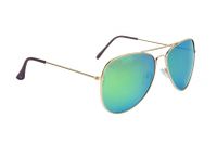 Cool Eyewear zonnebril piloot unisex cat.3 goud (022 0068) - thumbnail