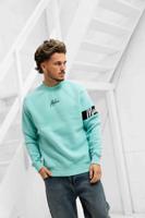 Malelions Captain 2.0 Sweater Heren Blauw - Maat S - Kleur: Blauw | Soccerfanshop
