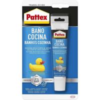 Verzegelaar Pattex Siliconen Keuken Badkamers Wit 50 ml