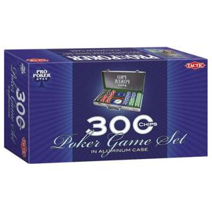 Tactic pokerkoffer, 300 chips