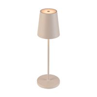 SLV Buiten tafellamp Vinolina Two beige - oplaadbaar 1007697