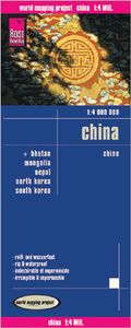 Wegenkaart - landkaart China | Reise Know-How Verlag