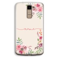 Rozen: LG K10 (2016) Transparant Hoesje
