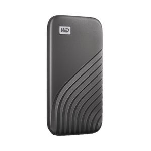 Western Digital My Passport 4 TB Externe SSD harde schijf USB-C Grijs WDBAGF0040BGY-WESN