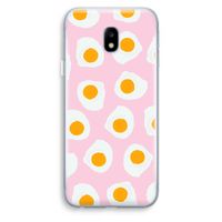 Dancing eggs: Samsung Galaxy J3 (2017) Transparant Hoesje
