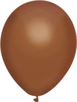 Ballonnen Uni Chocola 100st. 30cm