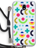 8-bit N°1: Samsung Galaxy J5 (2017) Transparant Hoesje met koord