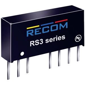 RECOM RS3-0512S DC/DC-converter 12 V 0.25 A 3 W Aantal uitgangen: 1 x Inhoud 1 stuk(s)
