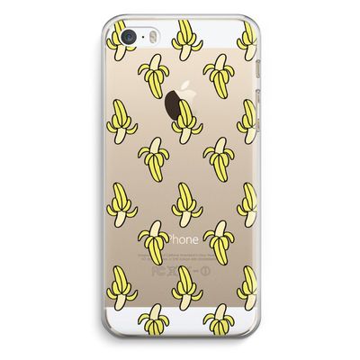 Bananas: iPhone 5 / 5S / SE Transparant Hoesje