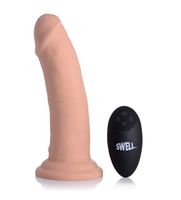 Swell 7X Inflatable & Vibrating 7" Silicone Dildo