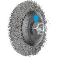 PFERD TOOLS 43316003 Schijfborstel ongetordeerd KBU Ø 100 x 10 mm M14 Ø roestvrijstalen draad 0,35 voor haakse slijpers 1 stuk(s)