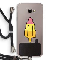 Raketijsje: Samsung Galaxy J4 Plus Transparant Hoesje met koord