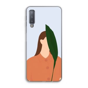 Leaf: Samsung Galaxy A7 (2018) Transparant Hoesje