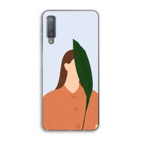 Leaf: Samsung Galaxy A7 (2018) Transparant Hoesje