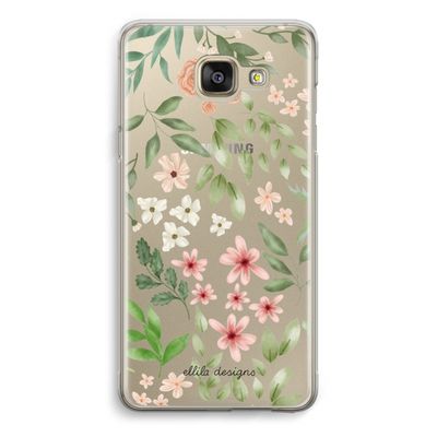 Botanical sweet flower heaven: Samsung Galaxy A5 (2016) Transparant Hoesje