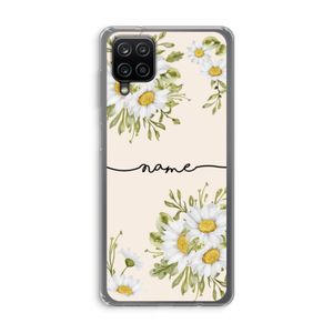 Daisies: Samsung Galaxy A12 Transparant Hoesje