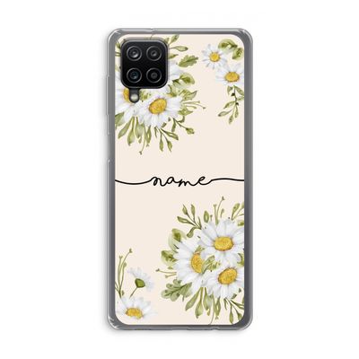Daisies: Samsung Galaxy A12 Transparant Hoesje