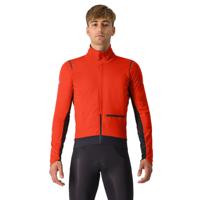 Castelli Alpha Doppio RoS lange mouw fietsjack red ochre/black reflex heren