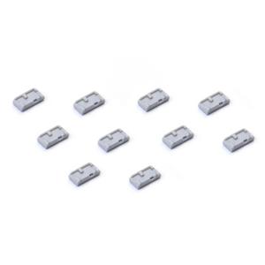 Smartkeeper MUL04P1GY Micro-USB-B-poortslot Set van 10 stuks Grijs Zonder sleutel