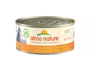 Almo Nature HFC kip kittenvoer natvoer 150gr