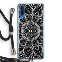 Roses Are Red: Samsung Galaxy A50 Transparant Hoesje met koord