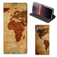 Sony Xperia L4 Book Cover Wereldkaart