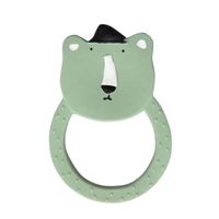 Trixie Baby rubber bijtring rond Mr. Polar Bear Maat