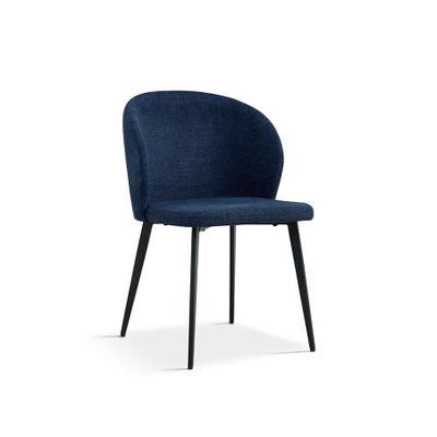 Stoel Lena Blauw - Set van 4