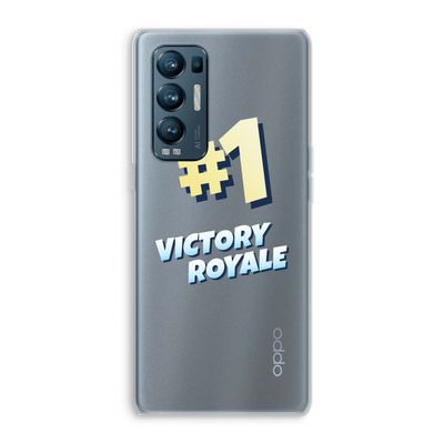 Victory Royale: Oppo Find X3 Neo Transparant Hoesje